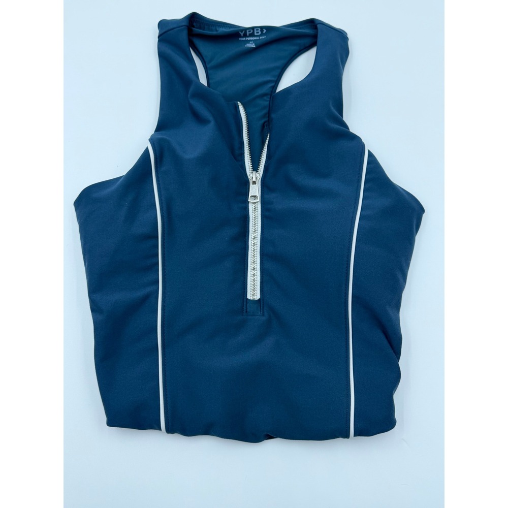 YPB Womens Zip Up Sports Bra